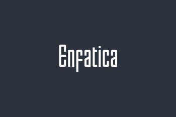 Enfatica Free Font