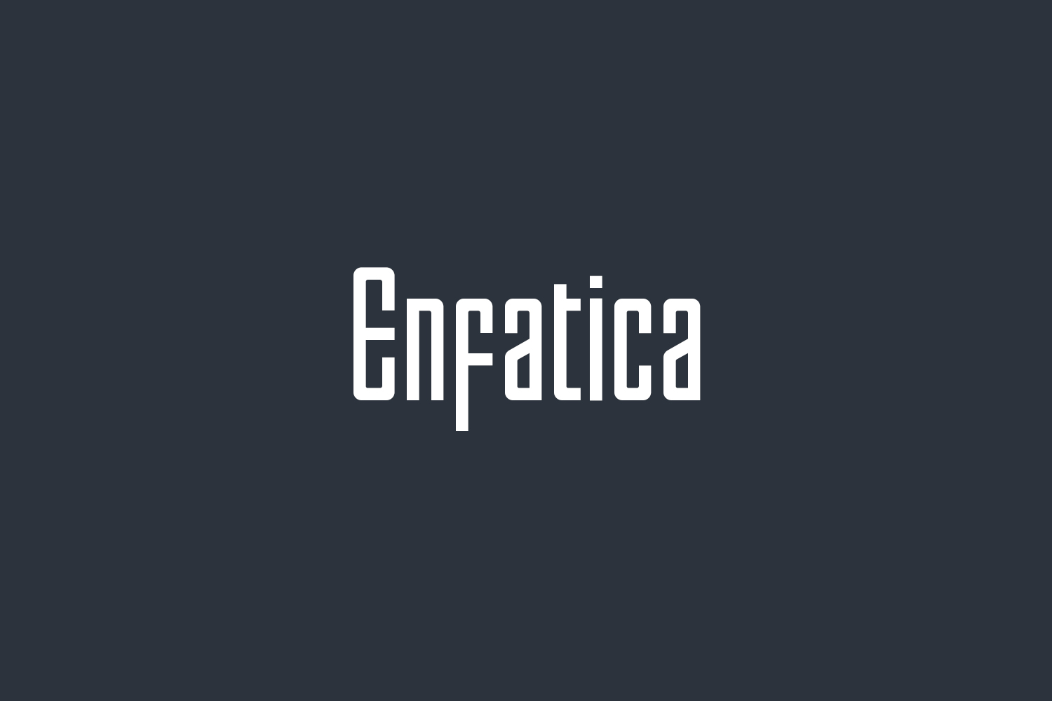 Enfatica Free Font