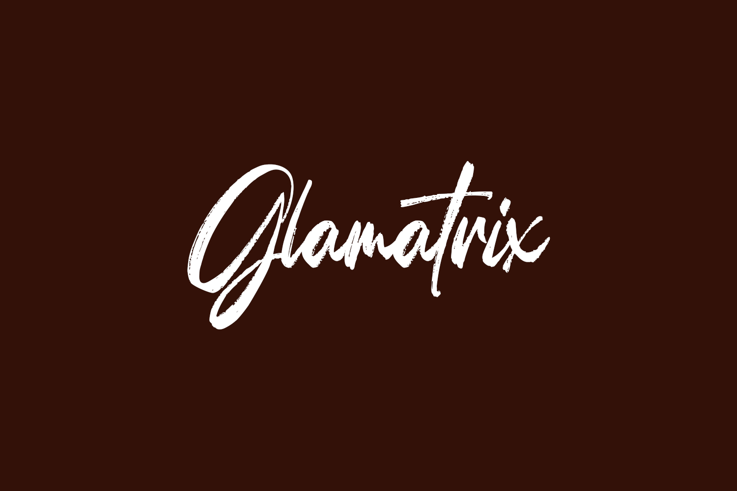 Glamatrix Free Font