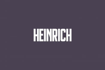 Heinrich Free Font