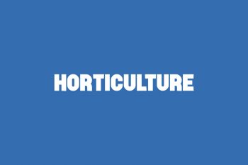 Horticulture Free Font