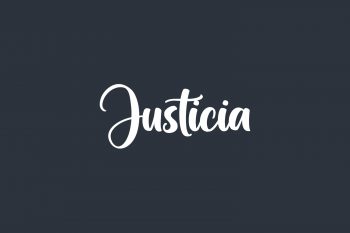 Justicia Free Font