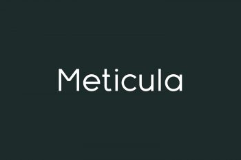 Meticula Free Font