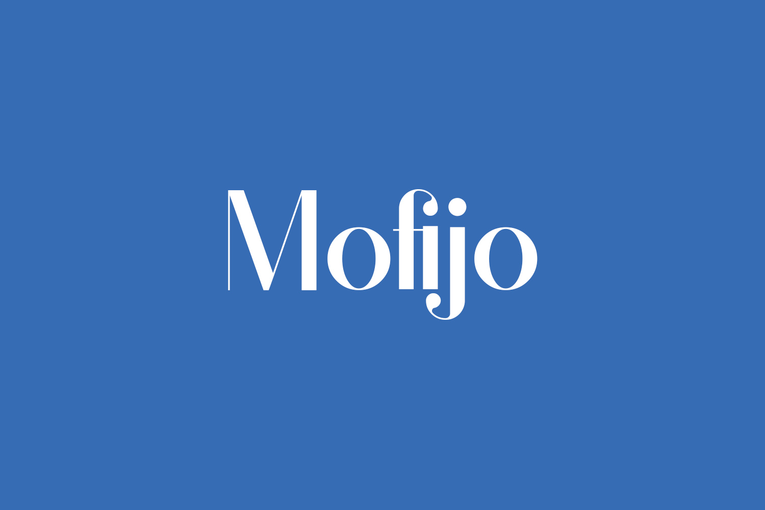 Mofijo Free Font