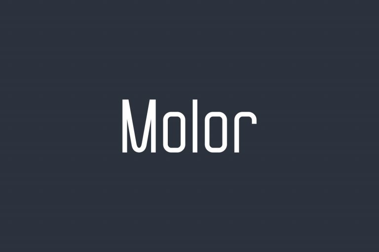 Molor Molor | Fonts Shmonts