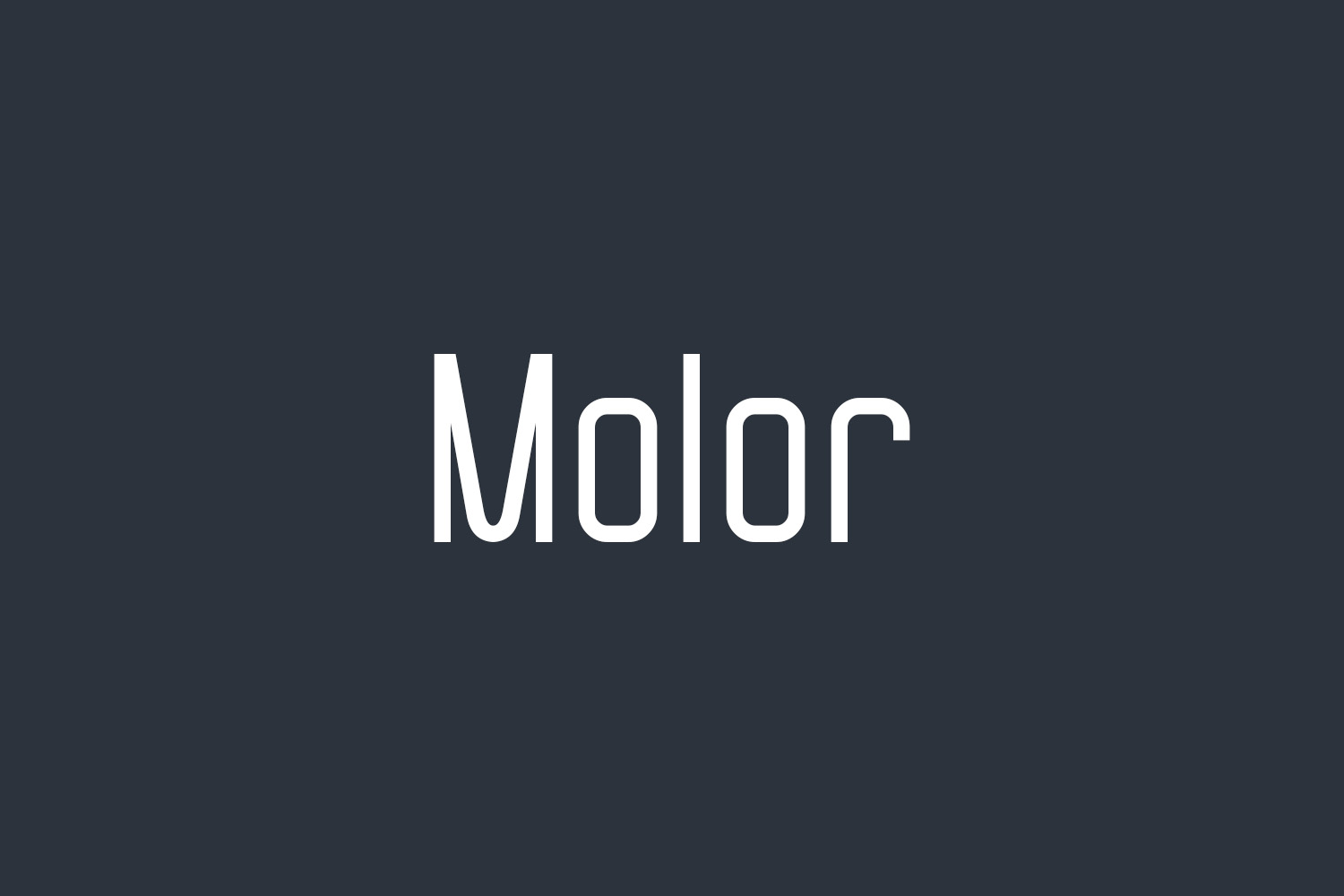 Molor Free Font