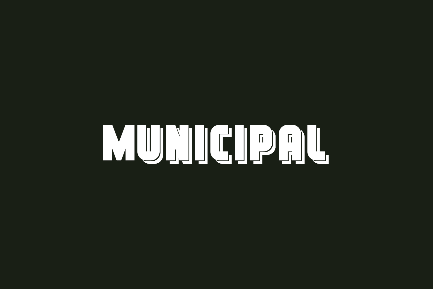 Municipal Free Font