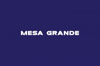 Mesa Grande Free Font