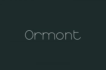 Ormont Free Font