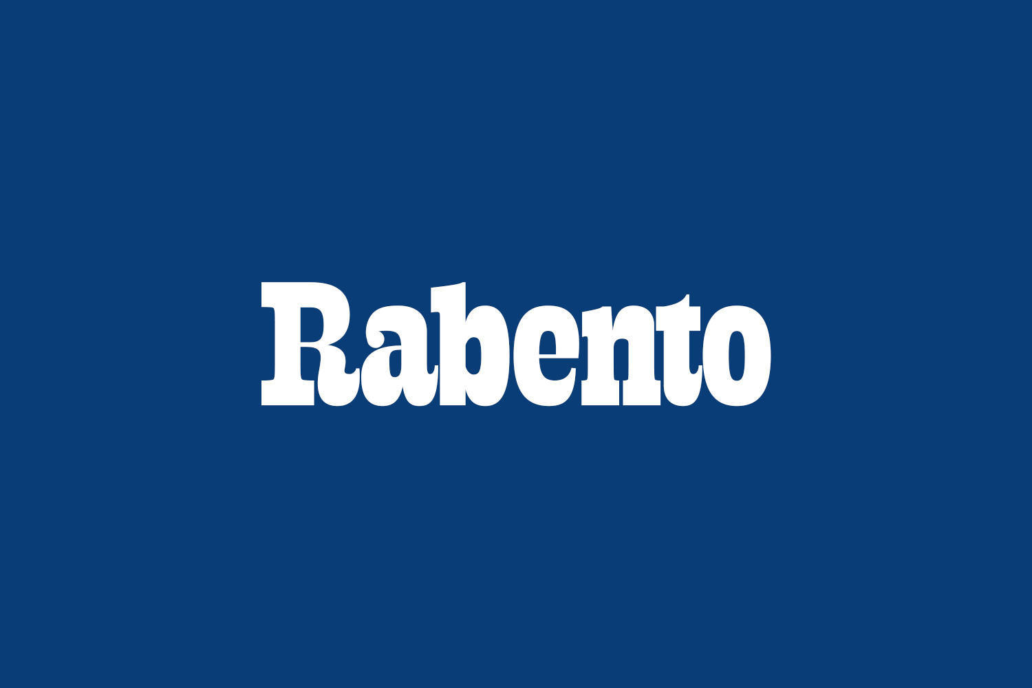 Rabento Free Font