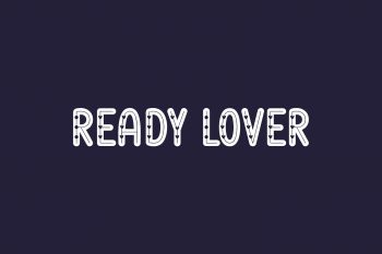 Ready Lover Free Font