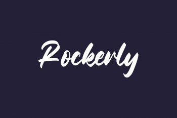Rockerly Free Font