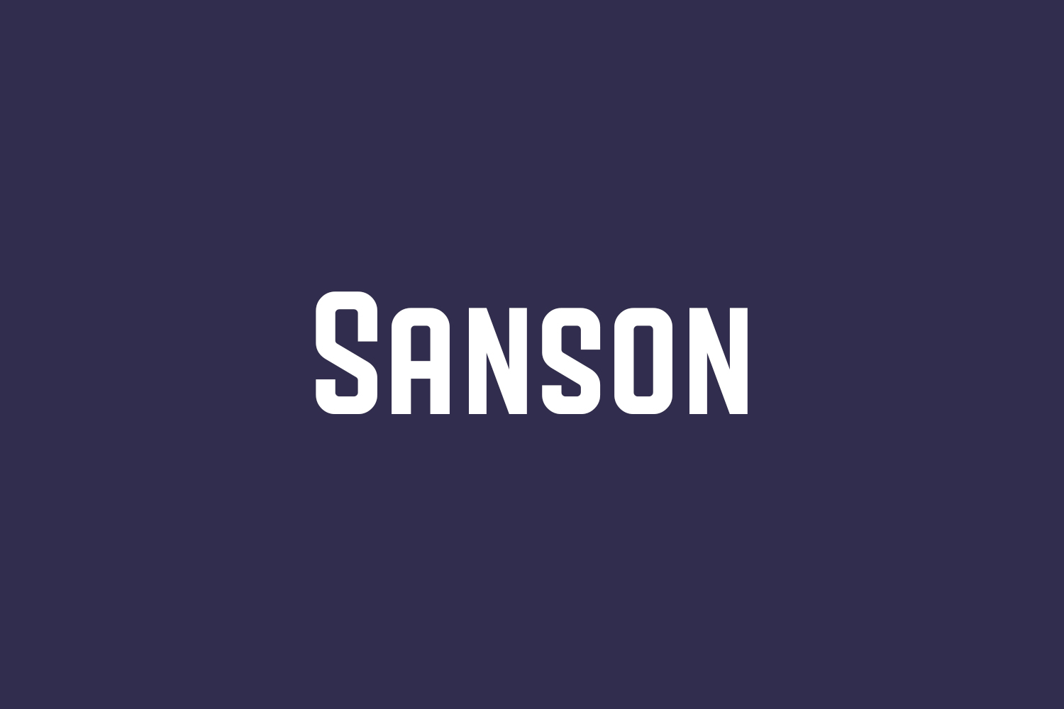 Sanson Free Font