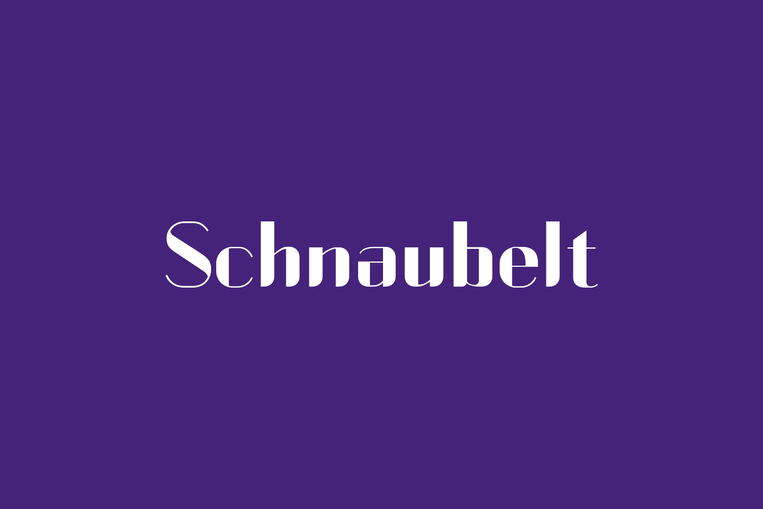 Schnaubelt Free Font