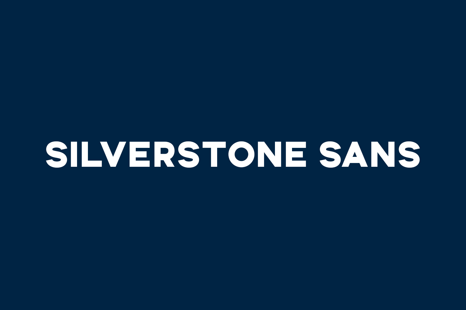 Silverstone Sans Free Font