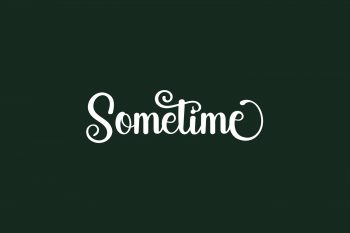 Sometime Free Font