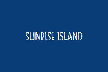Sunrise Island Free Font
