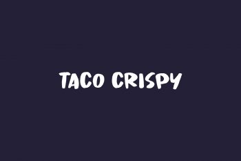 Taco Crispy Free Font