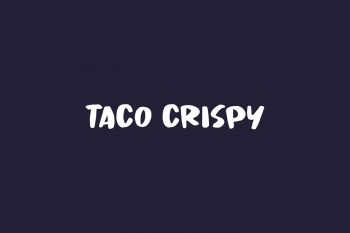 Taco Crispy Free Font