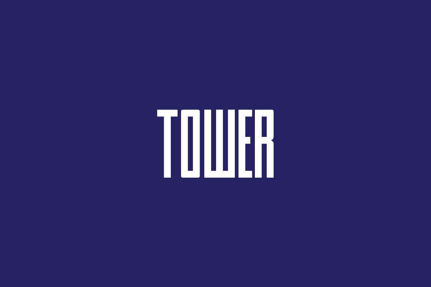 Tower Free Font