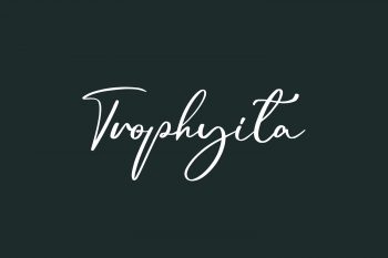 Trophyita Free Font