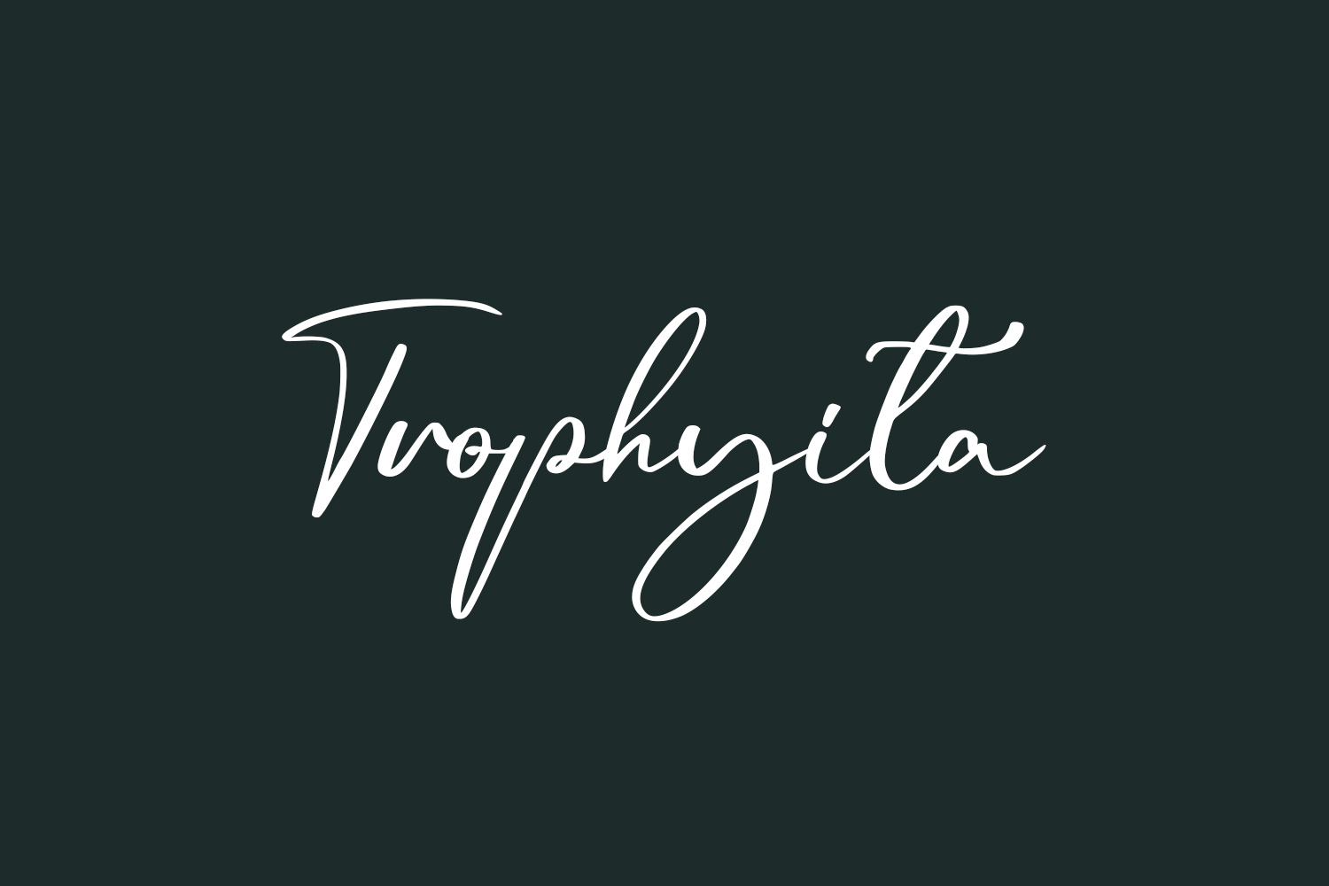 Trophyita Free Font