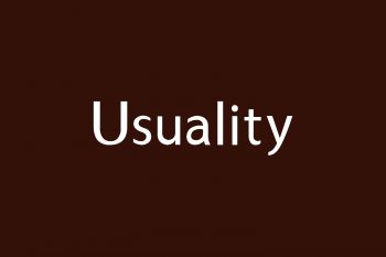 Usuality Free Font