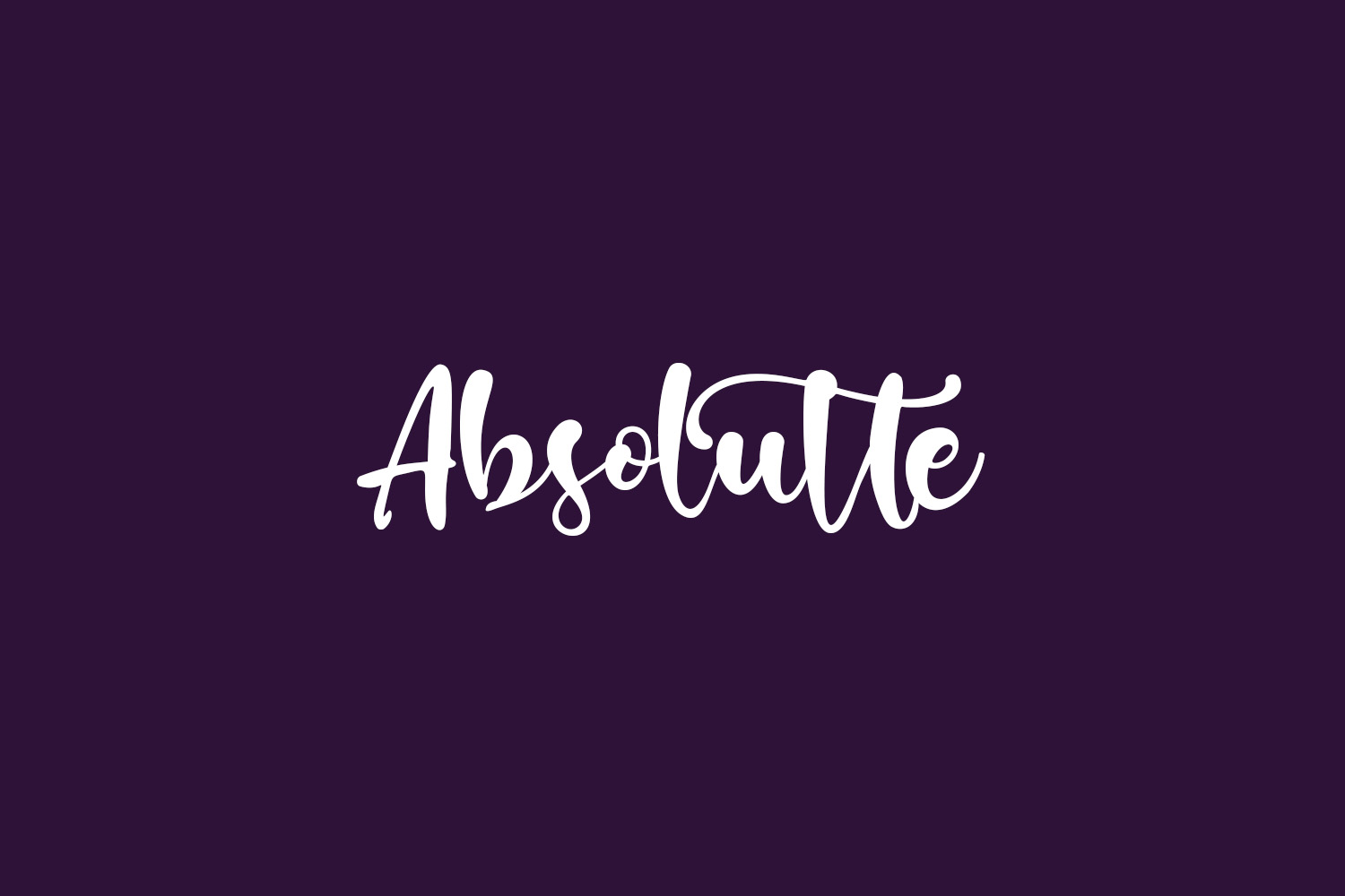 Absolutte Free Font