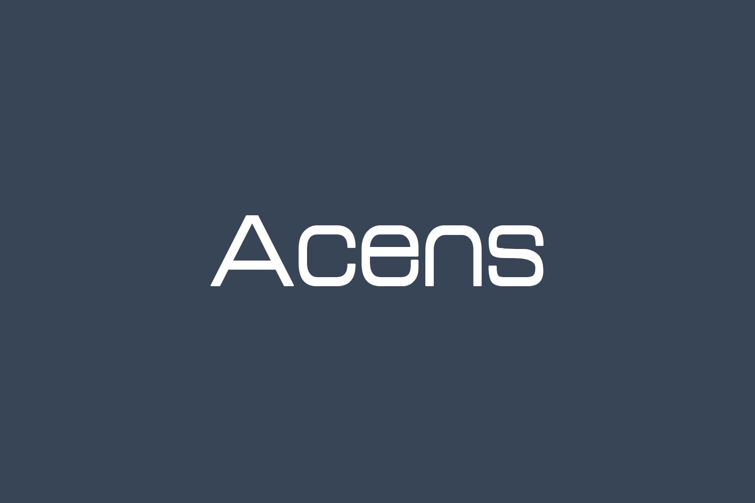 Acens Free Font