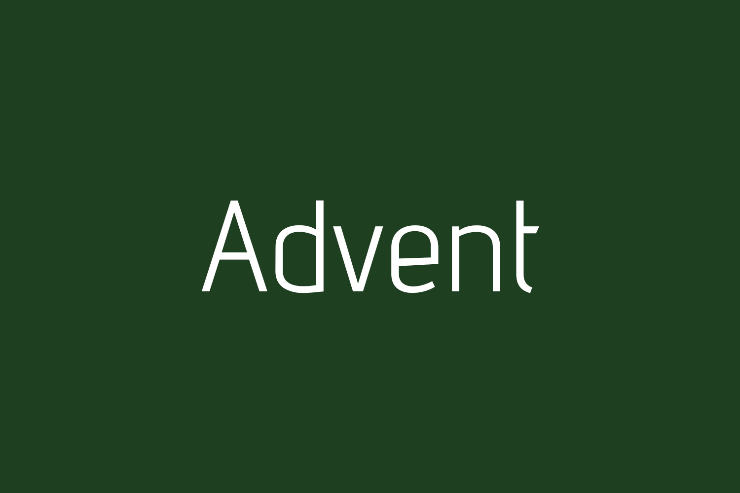 Advent Free Font