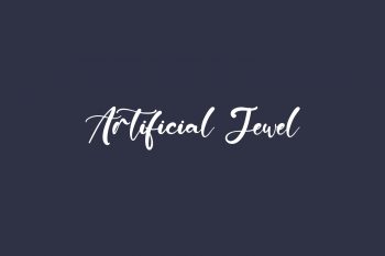 Artificial Jewel Free Font