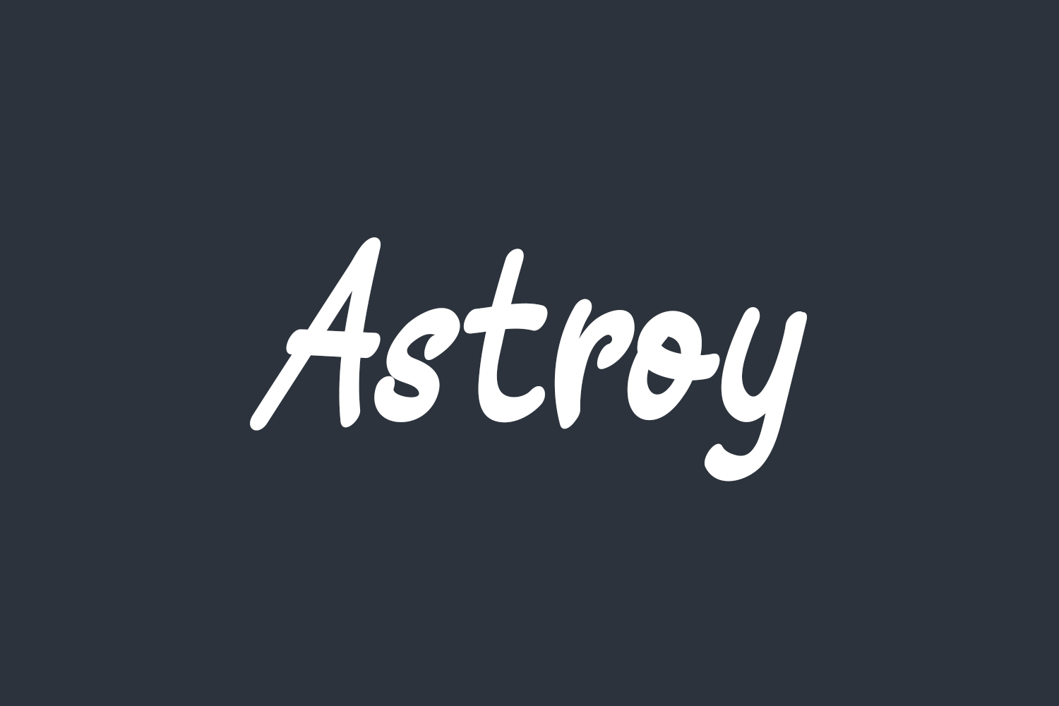 Astroy Free Font