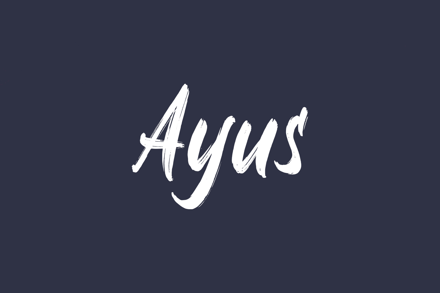 Ayus Free Font