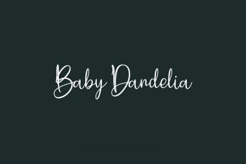 Baby Dandelia Free Font