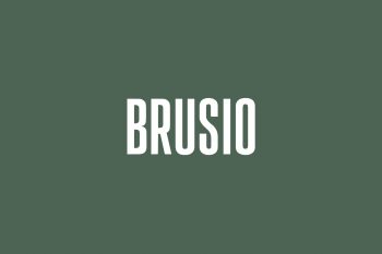 Brusio Free Font
