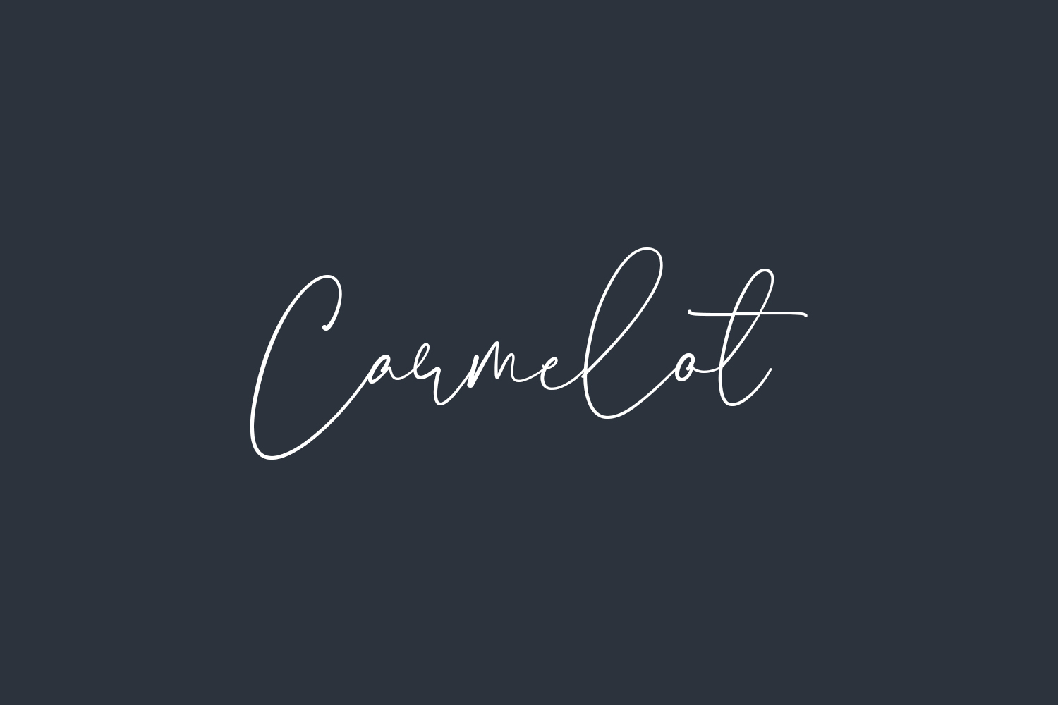 Carmelot Free Font