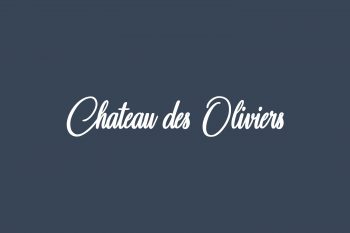 Chateau des Oliviers Free Font