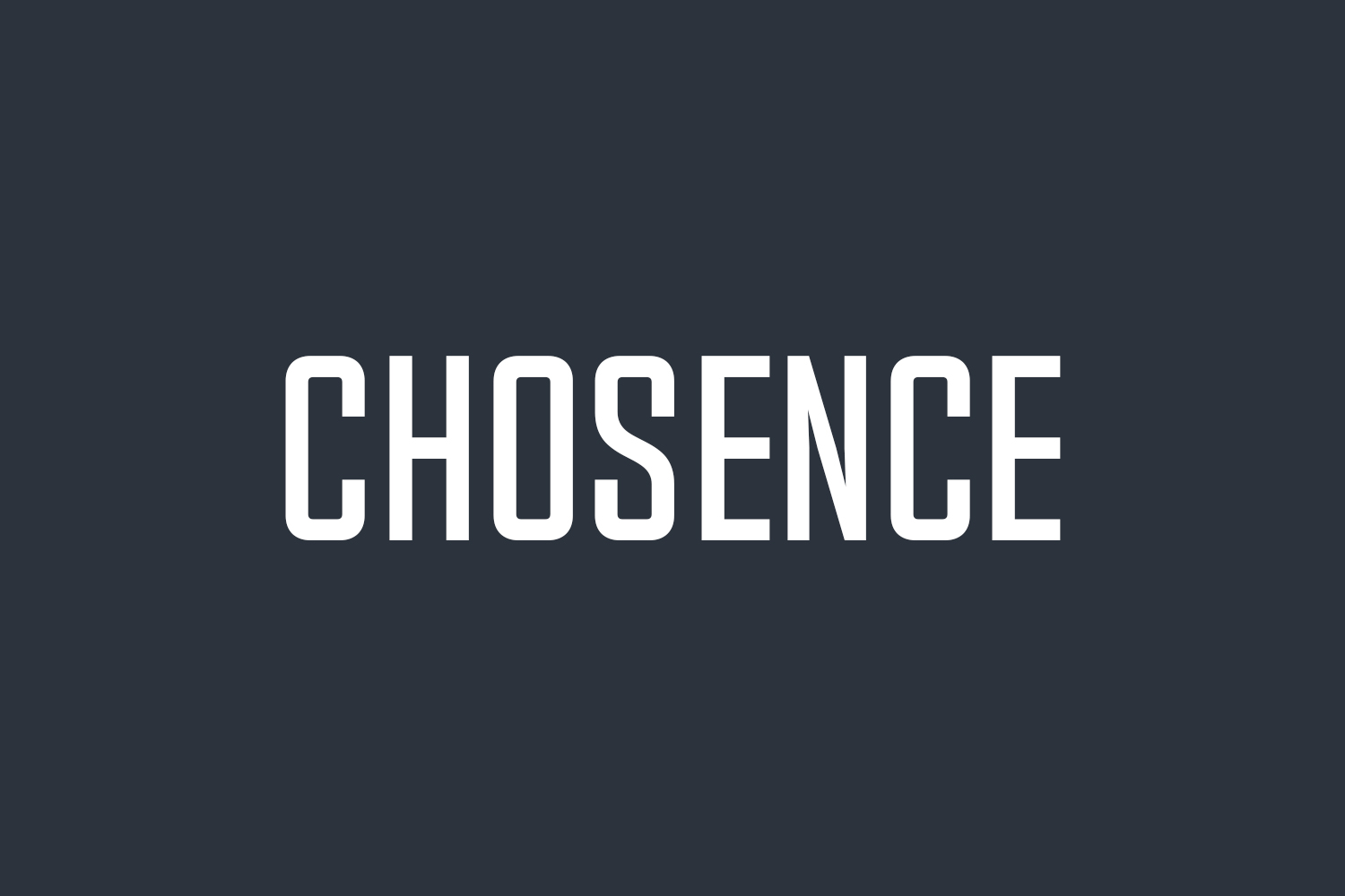 Chosence Free Font
