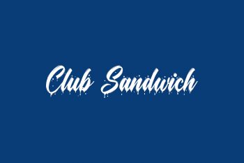 Club Sandwich Free Font