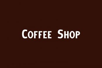 Coffee Shop Free Font