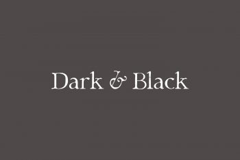 Dark & Black Free Font