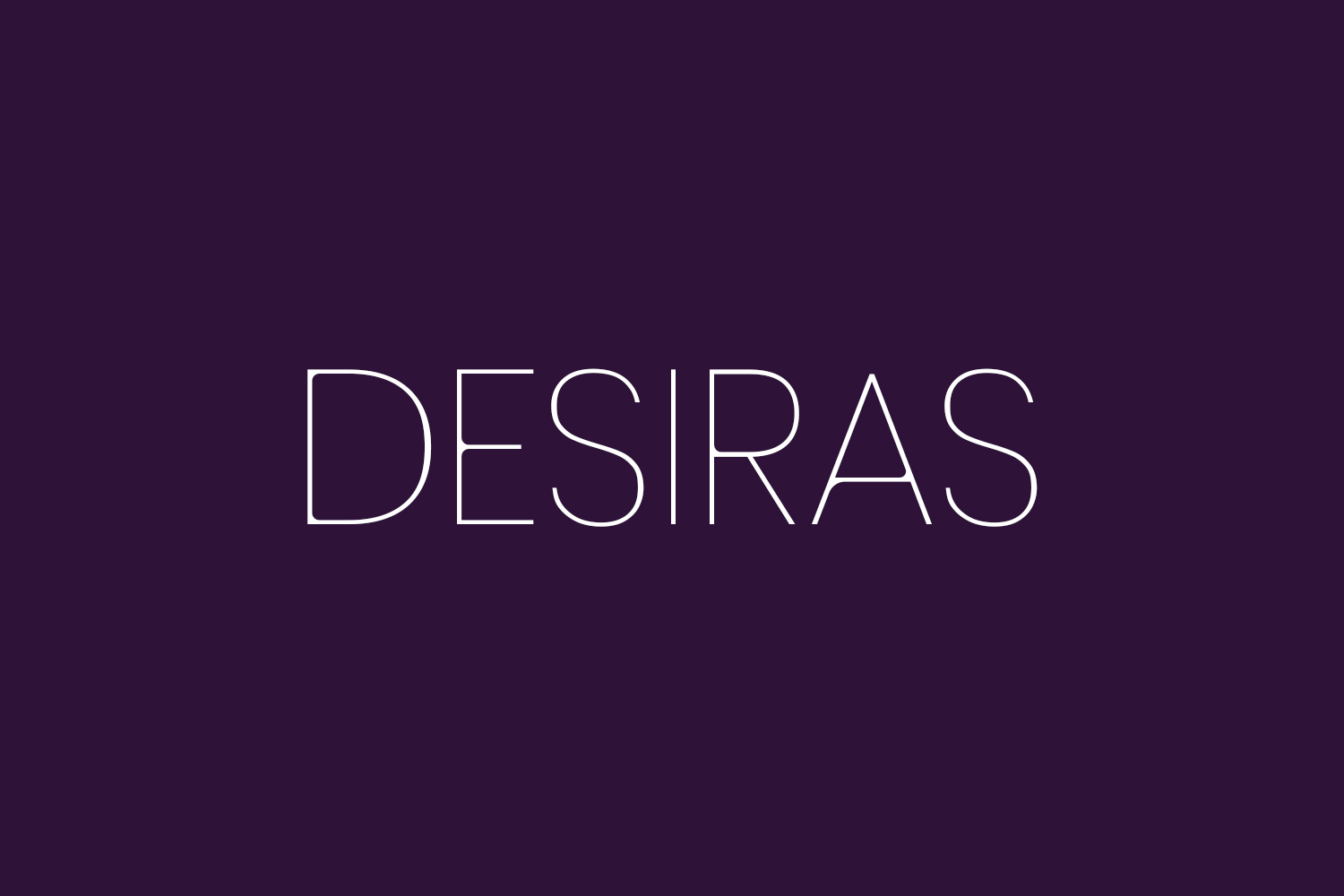 Desiras Free Font