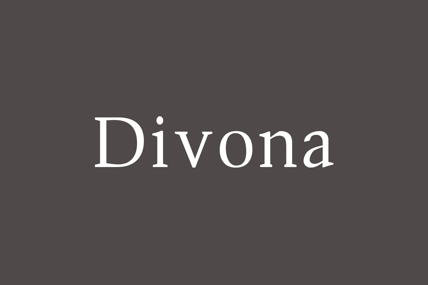 Divona Free Font