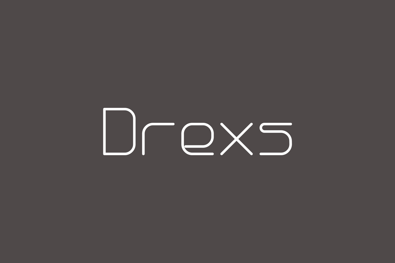 Drexs Free Font