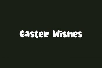 Easter Wishes Free Font