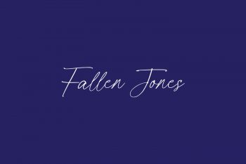 Fallen Jones Free Font