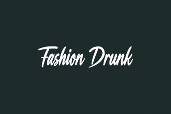 Fashion Drunk Free Font