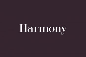 Harmony Free Font