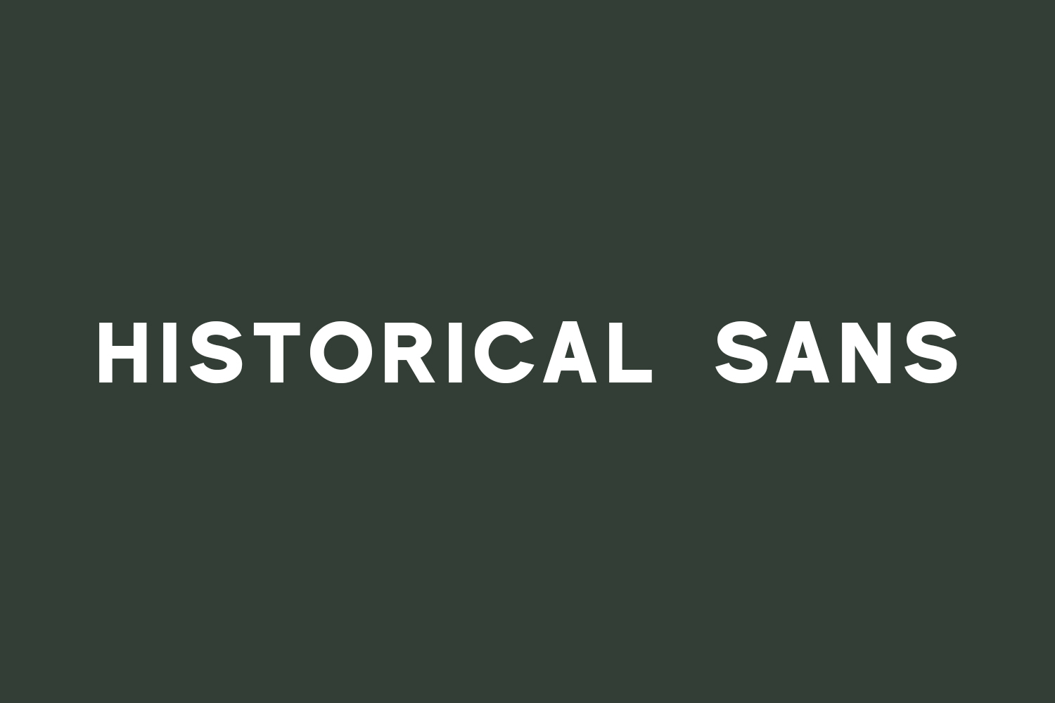 Historical Sans Free Font