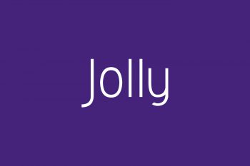 Jolly Free Font